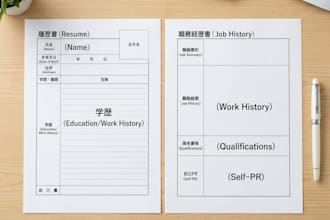 translate your resume, CV into native japanese