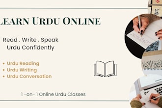 teach you to speak, read, and write urdu fluently