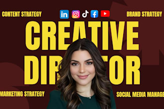 be your creative director and brand strategist for brand identity and content