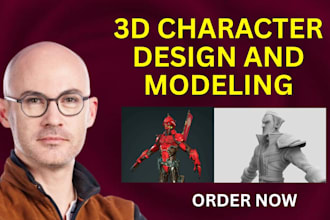create nft character design, monster, superhero and comic character modeling