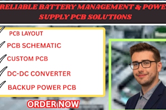 design battery pack lead acid battery lithium battery design power supply pcb