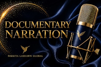 provide cinematic documentary narration