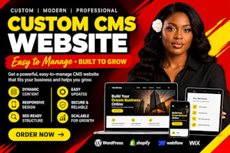 design custom cms website, squarespace website design website development
