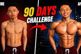 design high CTR gym and fitness youtube thumbnail