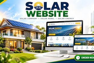 design solar website solar company solar panel website solar energy website