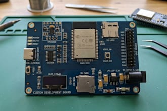 design custom pcb for electronics prototypes and startups, and development