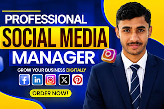 be your social media manager
