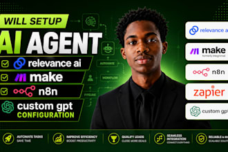 setup ai agent relevance ai make n8n custom gpt configuration