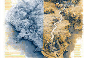 design map illustration drawing
