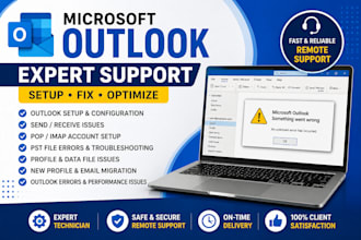 troubleshoot and fix microsoft outlook email and pst issues