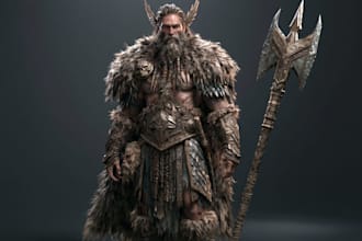 paint your dark fantasy dnd character illustration