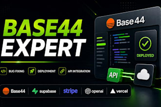 base44 expert base44 bug fixing base44 deployment base44 api integration