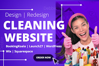 create office house cleaning service website booking koala pricing parameters