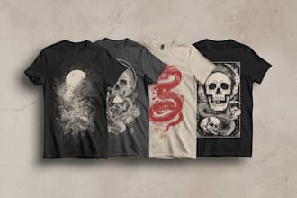 create a tshirt design in modern streetwear style