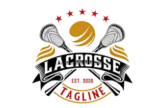 design wonderful lacrosse logo for your company