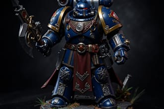create warhammer 40k art