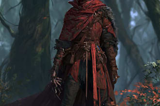 draw your dnd character portrait