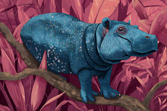 create cute animal mascot illustrations
