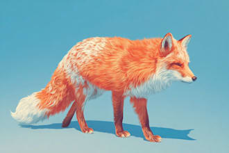 create realistic animal illustration