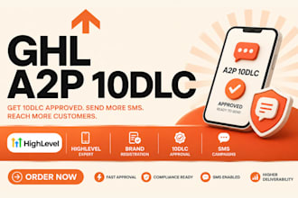 setup a2p phone verification, ghl sms, a2p