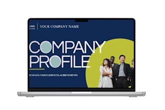 design a professional company profile