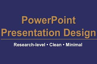 redesign your powerpoint presentation for research, science