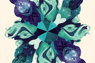 do digital abstract art