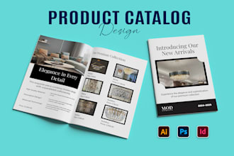 design product catalog, magazine and catalogue design
