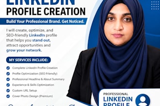 create and optimize your linkedin profile with SEO keywords