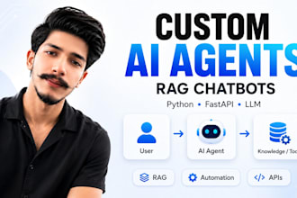 build custom ai agents and rag chatbots