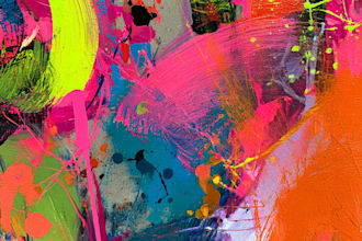 paint digital professional abstract art