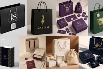 luxury shopping bags, clothing bags, fashion shopping bags and modern gift bag