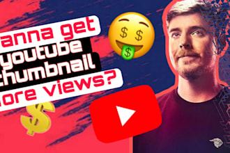 create amazing thumbnail desgins