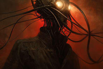 design premium sci fi horror art and vehicle concept art
