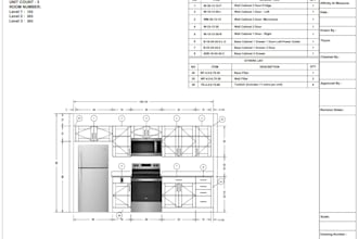 create cabinetry shop drawings for fabrication