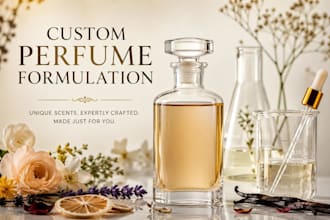formulate a custom perfume cologne and fragrance formulation