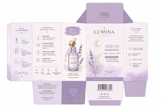 design cosmetic packaging, skincare and product boxes