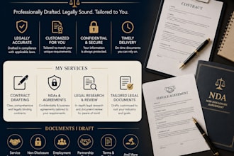 draft and review contracts ndas and legal agreement