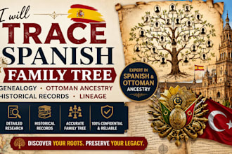 trace spanish family tree genealogy ottoman ancestry historical records lineage