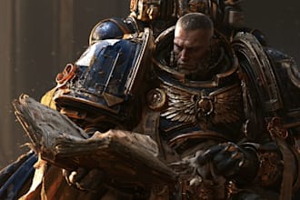 paint your professional warhammer, 40k, wargaming miniatures