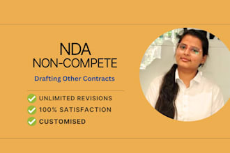 draft and review contracts, ndas, and legal agreements