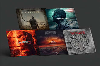 design album cover or single cover art