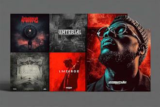 design album cover art or single cover artwork