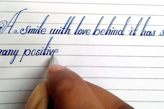 create beautiful handwritten notes