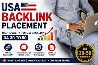 do manual backlink placement on niche relevant forums