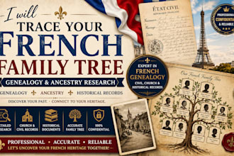 trace your french family tree, genealogy, ancestry and historical records