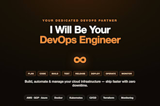 be your devops engineer for aws, docker, kubernetes and cicd