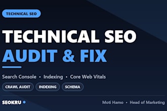 do a technical ai seo audit fix indexing and search console errors