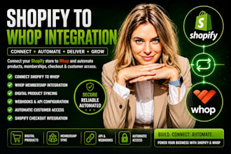 connect shopify to whop store whop payment to shopify setup whop membership