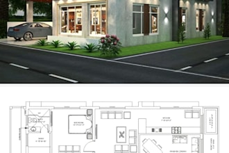 2d 3d architecture and interior, house design, landscape and lightning design